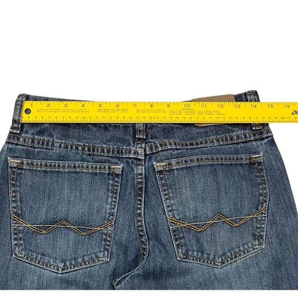 WRANGLER Men's Blue Jeans Relaxed Straight Leg 99CDWID 29X30 - Picture 6 of 8